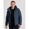 FUNKY BUDDHA SOFTSHELL BOMBER ΜΕ ΚΟΥΚΟΥΛΑ DEEP TEAL FBM010-018-01