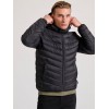 FUNKY BUDDHA PUFFER BOMBER ΜΕ ΚΟΥΚΟΥΛΑ  FBM010-002-01 NAVY