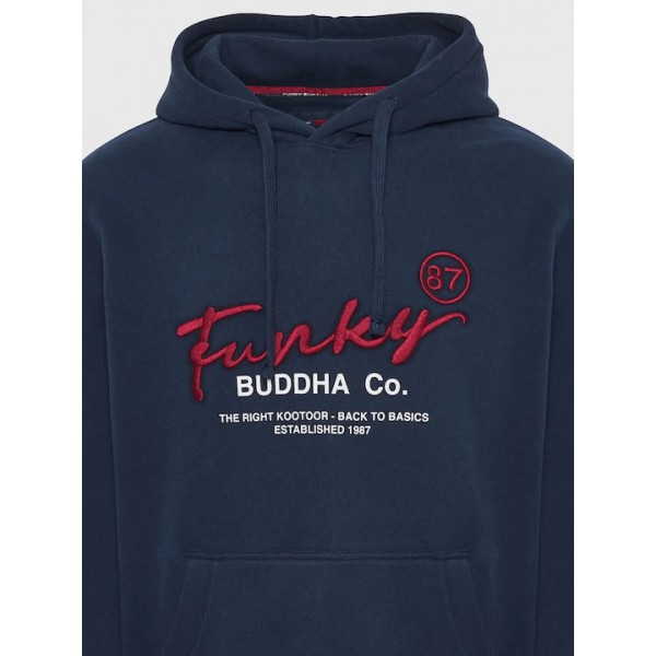 FUNKY BUDDHA ESSENCIAL NAVY ΦΟΥΤΕΡ ΜΕ ΚΟΥΚΟΥΛΑ FBM010-013-06 