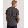 FUNKY BUDDHA ΑΝΔΡΙΚΟ T-SHIRT  FBM010-003-04 ANTHRACITE