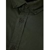 FUNKY BUDDHA  ΑΝΔΡΙΚΟ GARMENT DYED OXFORD ΠΟΥΚΑΜΙΣΟ CEMENT FBM010-015-05