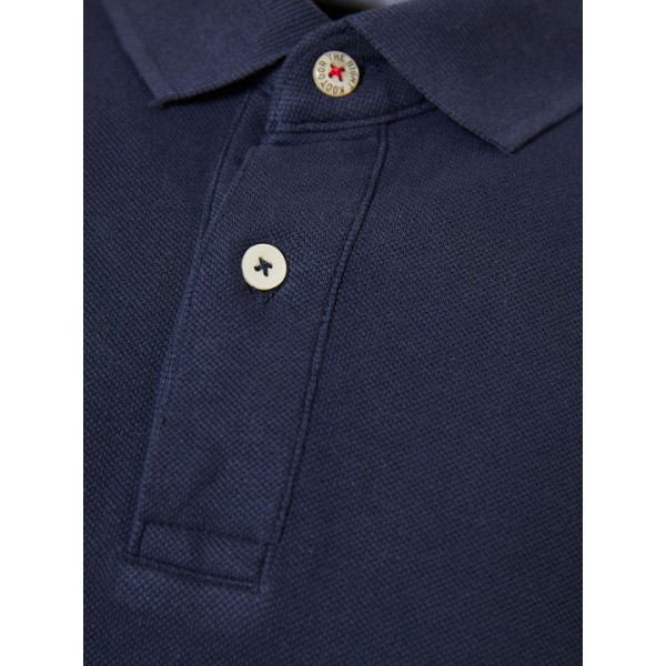 FUNKY ΜΑΚΡΥΜΑΝΙΚΟ POLO ΠΙΚΕ FBM010-001-11 NAVY