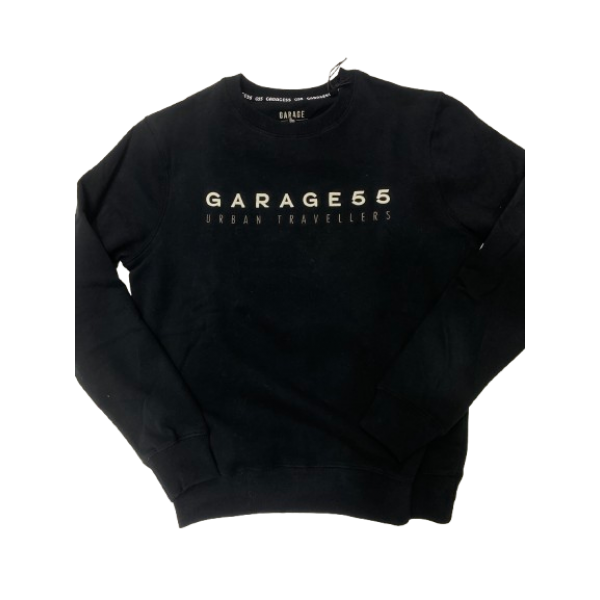 GARAGE 55 ΦΟΥΤΕΡ ΜΠΛΟΥΖΑ ΛΑΙΜΟΚΟΨΗ GAM010-504-06 BLACK