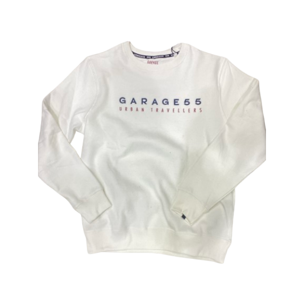 GARAGE 55 ΦΟΥΤΕΡ ΜΠΛΟΥΖΑ ΛΑΙΜΟΚΟΨΗ GAM010-504-06 OFF WHITE