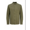 JACK & JONES ΜΑΚΡΥΜΑΝΙΚΟ ΠΟΥΚΑΜΙΣΟ 12260713 OLIVE NIGHT