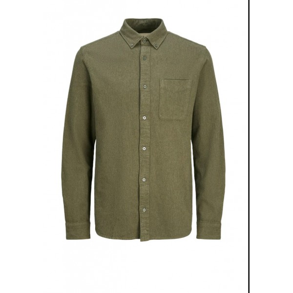 JACK & JONES ΜΑΚΡΥΜΑΝΙΚΟ ΠΟΥΚΑΜΙΣΟ 12260713 OLIVE NIGHT