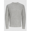 JACK & JONES ΠΛΕΚΤΟ  ΠΟΥΛΟΒΕΡ 12270919 GREY MEL