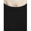 JACK & JONES ΠΛΕΚΤΟ ΛΕΠΤΟ ΠΟΥΛΟΒΕΡ BLACK 12137190