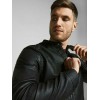 JACK & JONES BIKER ΔΕΡΜΑΤΙΝΗ JACKET BLACK 12182461