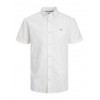 JACK & JONES ΚΟΝΤΟΜΑΝΙΚΟ ΠΟΥΚΑΜΙΣΟ  12233118W WHITE