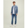 JACK & JONES ΜΑΚΡΥΜΑΝΙΚΟ ΠΟΥΚΑΜΙΣΟ 12138115 MEDIUM BLUE