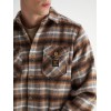 STAFF JEANS ΜΑΚΡΥΜΑΝΙΚΟ ΠΟΥΚΑΜΙΣΟ OVERSHIRT 61-103.052 BROWN