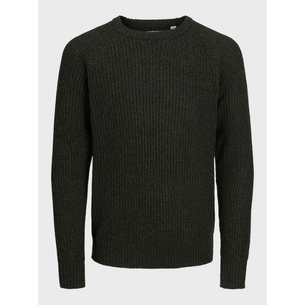 JACK & JONES ΠΛΕΚΤΟ ΛΕΠΤΟ ΠΟΥΛΟΒΕΡ 12267393 ROSIN TWISTED