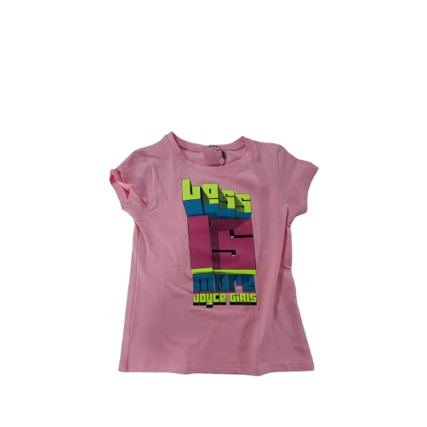 JOYCE T-SHIRT ΓΙΑ KΟΡΙΤΣΙ SUPER  13893 PINK