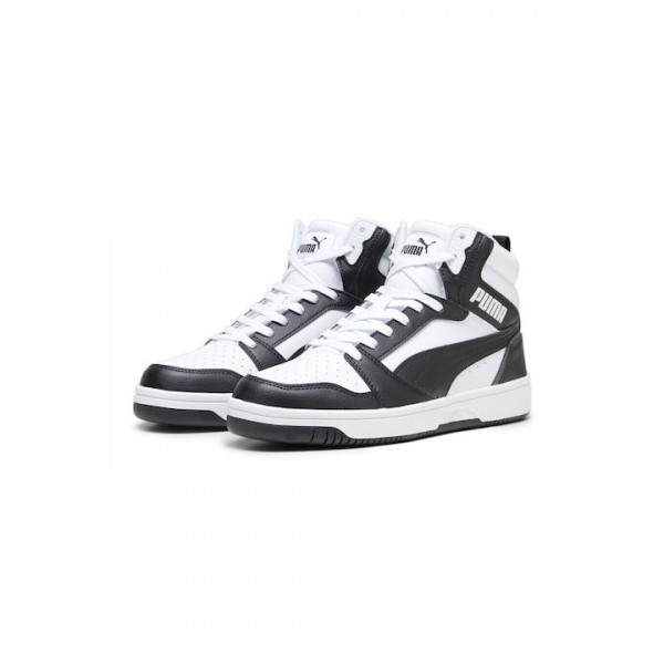 PUMA  ΑΝΔΡΙΚΑ ΜΠΟΤΑΚΙΑ REBOUND BLACK 392326-01 WHITE