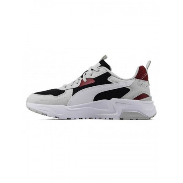 PUMA BLACK ΑΝΔΡΙΚΑ SNEAKERS TRINITY LITE 389292-25 WHITE BORDO BLACK